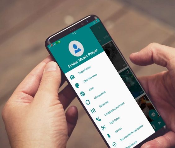 Папка Музыкальный и видеоплеер для Android — скриншот 1