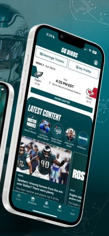 Philadelphia Eagles для iOS — скриншот 2