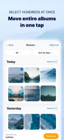 Photo Transfer: Send via WiFi для iOS — скриншот 3