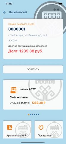 Платежи Чувашии — скриншот 5