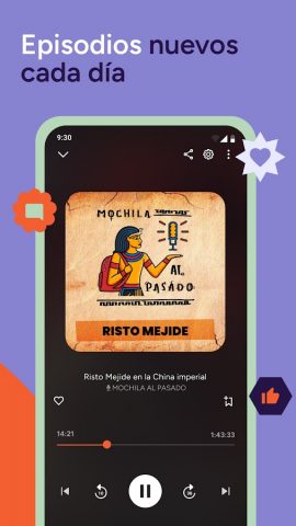 iVoox: Podcasts y Radios для Android — скриншот 2