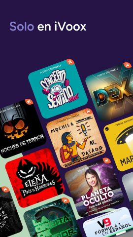 iVoox: Podcasts y Radios для Android — скриншот 4