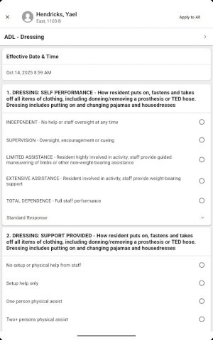 PointClickCare Companion для Android — скриншот 5