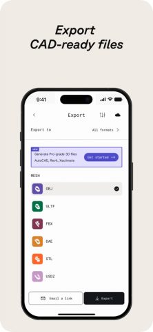 Polycam — 3D сканер LiDAR для iOS — скриншот 3
