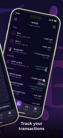 Pontem: DeFi wallet for Aptos для iOS — скриншот 2