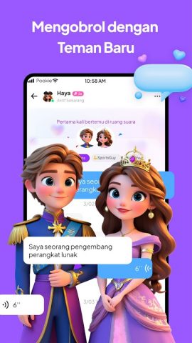 Pookie — Avatar, Chat для Android — скриншот 2