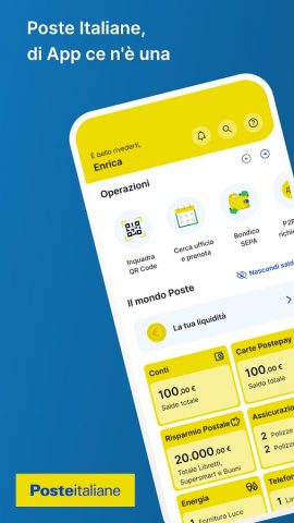 Poste Italiane для Android — скриншот 1