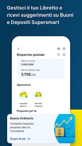 Poste Italiane для Android — скриншот 4