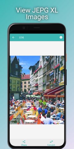 Просмотрщик JPEG XL для Android — скриншот 1