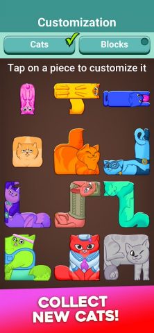 Puzzle Cats для Android — скриншот 3