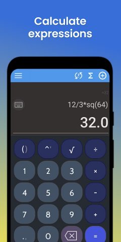 Python Калькулятор для Android — скриншот 1