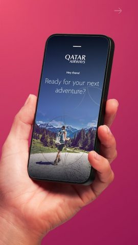 Qatar Airways для Android — скриншот 1