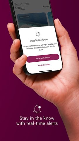 Qatar Airways для Android — скриншот 5