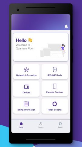 Quantum Fiber from AT&T для Android — скриншот 2