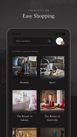 RITUALS — Cosmetics для Android — скриншот 1