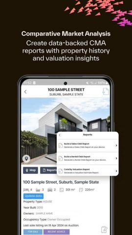 RP Data Mobile для Android — скриншот 2