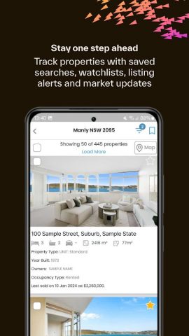 RP Data Mobile для Android — скриншот 4
