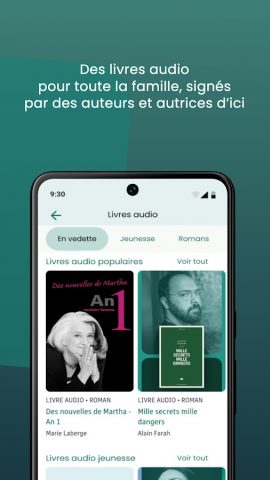 Radio-Canada OHdio для Android — скриншот 3