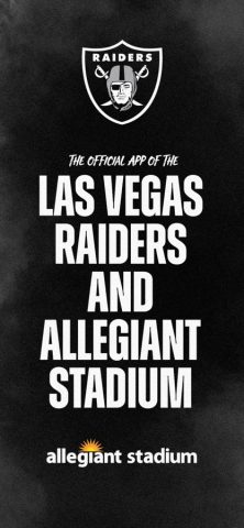 Raiders + Allegiant Stadium для iOS — скриншот 1