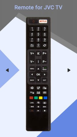 Remote for JVC TV для Android — скриншот 2