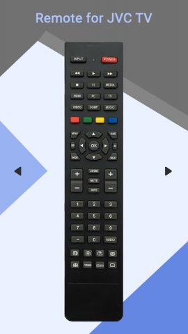 Remote for JVC TV для Android — скриншот 4