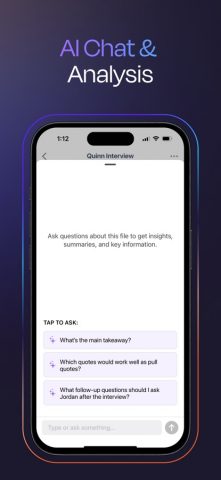 Rev: Record & Transcribe для iOS — скриншот 3