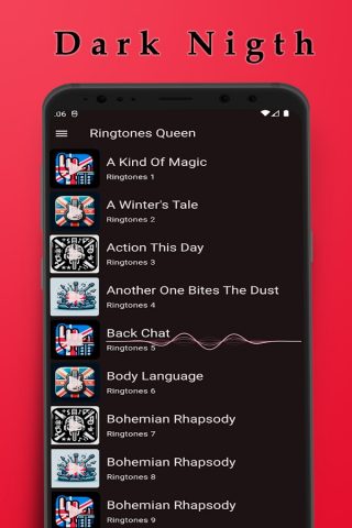 Рингтоны Queen для Android — скриншот 4