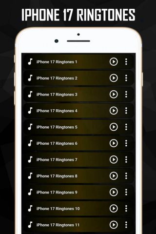 Рингтоны для iPhone 17 для Android — скриншот 3