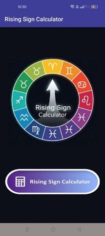 Rising Sign Calculator для Android — скриншот 1