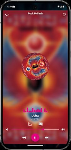 Rock Ballads Radio для Android — скриншот 1