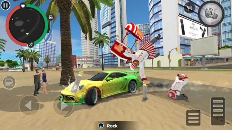 Rope Hero: Cheatground MOD для Android — скриншот 2