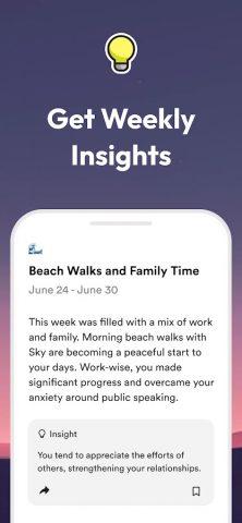 Rosebud: AI Journal & Diary для Android — скриншот 5
