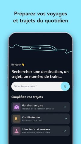 SNCF Connect: Trains & trajets для Android — скриншот 2