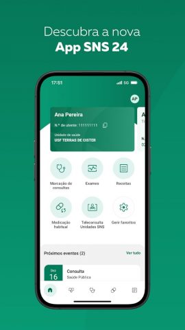 SNS 24 для Android — скриншот 2