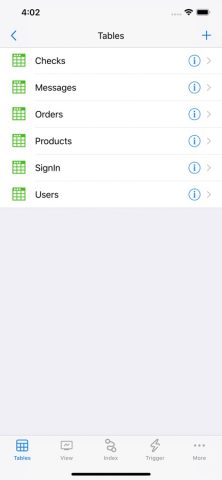 SQLite — Editor & Browser для iOS — скриншот 3