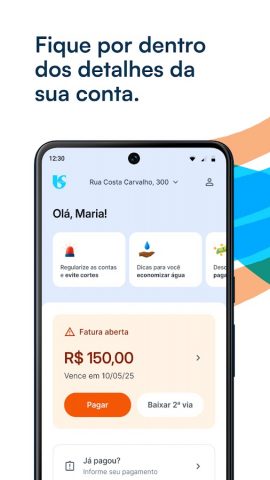 Sabesp Mobile для Android — скриншот 3
