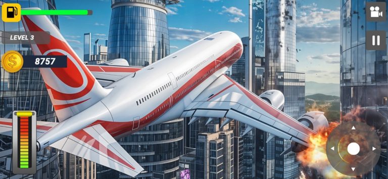 Самолет Пилот Симулятор 3d игр для iOS — скриншот 2