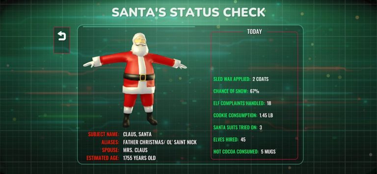 Santa Tracker —  (simulated) — скриншот 1