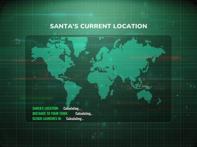 Santa Tracker —  (simulated) — скриншот 5