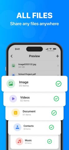 Share Me: File Transfer App для iOS — скриншот 2