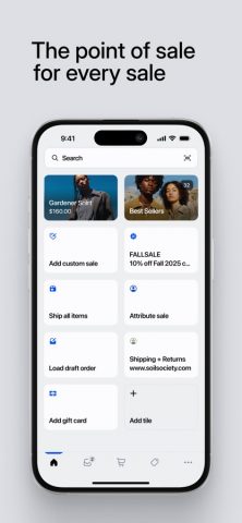 Shopify Point of Sale (POS) для iOS — скриншот 1