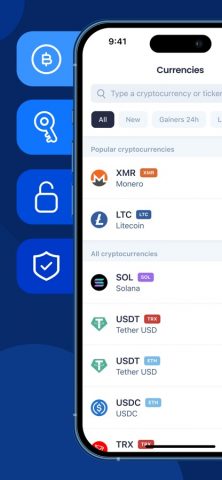 SimpleSwap: Обмен криптовалюты для iOS — скриншот 2