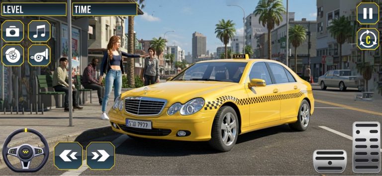 Taxi Simulator City Taxi Games для iOS — скриншот 3