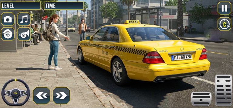 Taxi Simulator City Taxi Games для iOS — скриншот 5