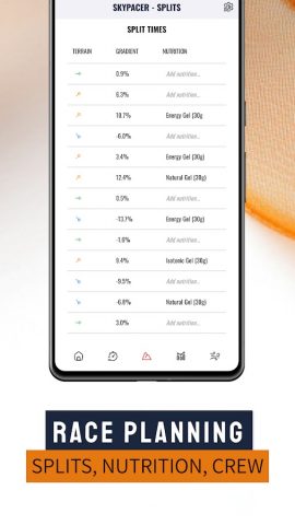SkyPacer — Калькулятор Темпа для Android — скриншот 4