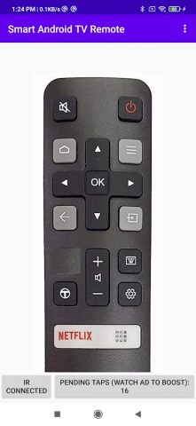 Smart Android TV Remote для Android — скриншот 1