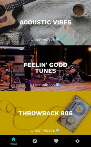 Музыкальные Видео Плеер для Android — скриншот 2