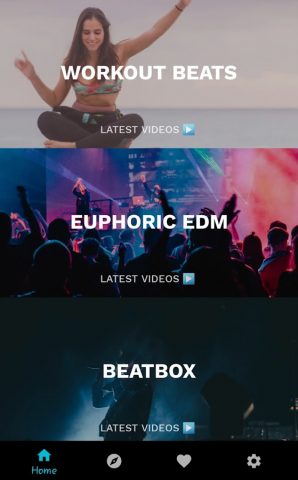 Музыкальные Видео Плеер для Android — скриншот 3
