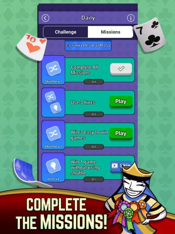 Solitaire + Card Game by Zynga для Android — скриншот 5