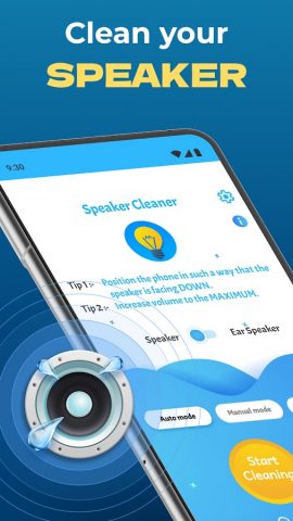 Speaker Cleaner — Remove Water для Android — скриншот 1